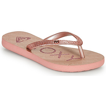 Shoes Girl Flip flops Roxy VIVA GLTR III Pink