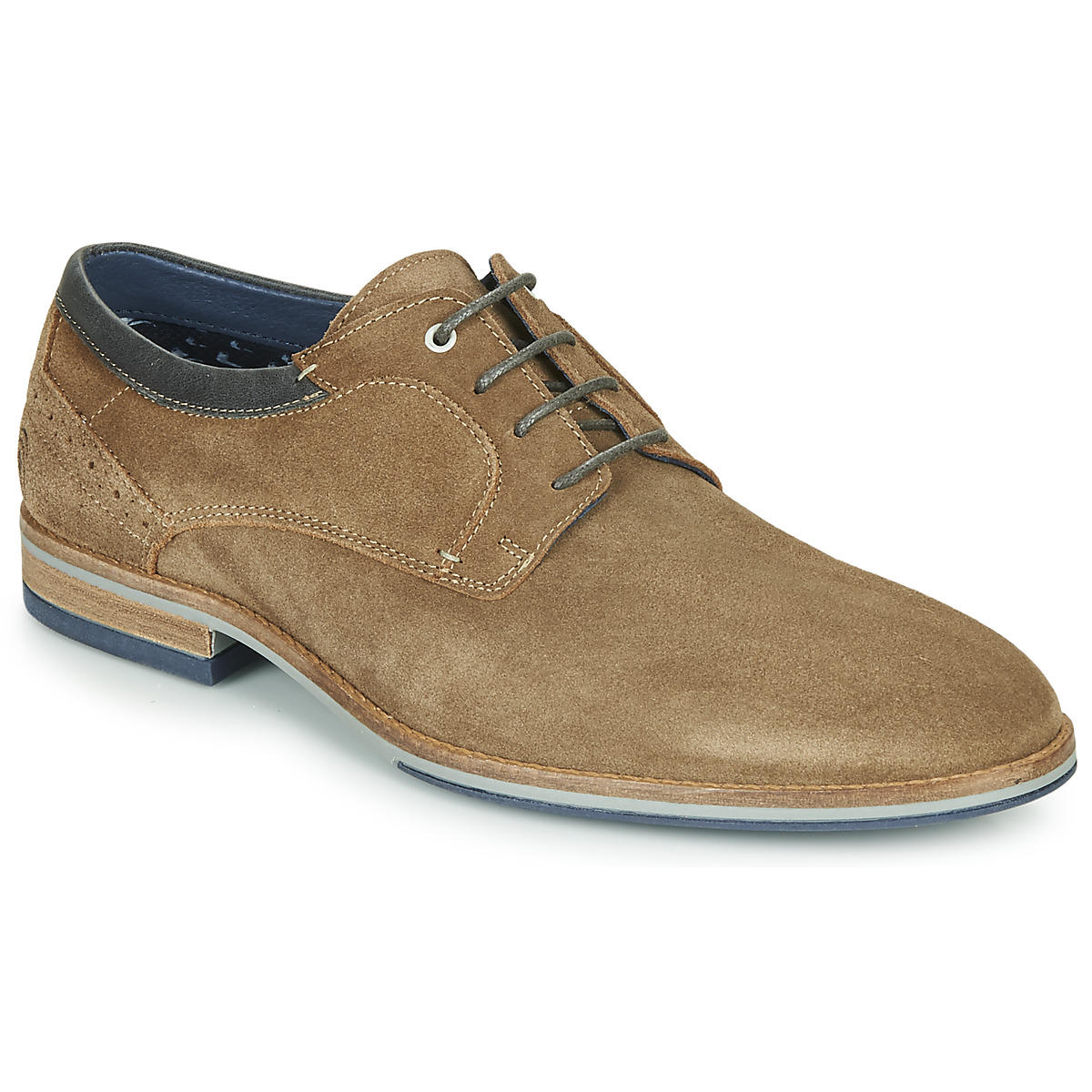 Shoes Men Derby Shoes Casual Attitude MARINA Taupe