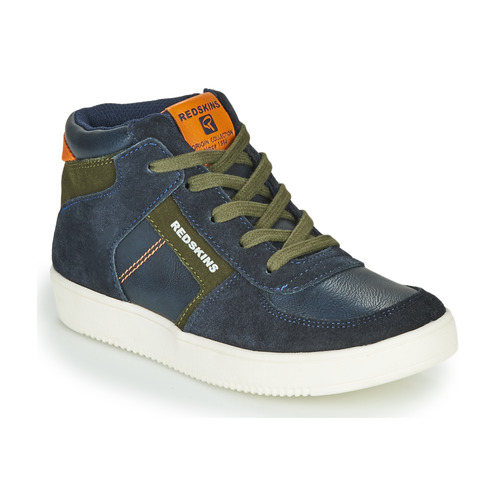 Shoes Boy Hi top trainers Redskins LAVAL KID Marine / Kaki