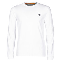 Clothing Men Long sleeved tee-shirts Timberland LS Dunstan River Tee White