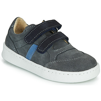 Shoes Boy Low top trainers Citrouille et Compagnie NESTOK Grey / Marine