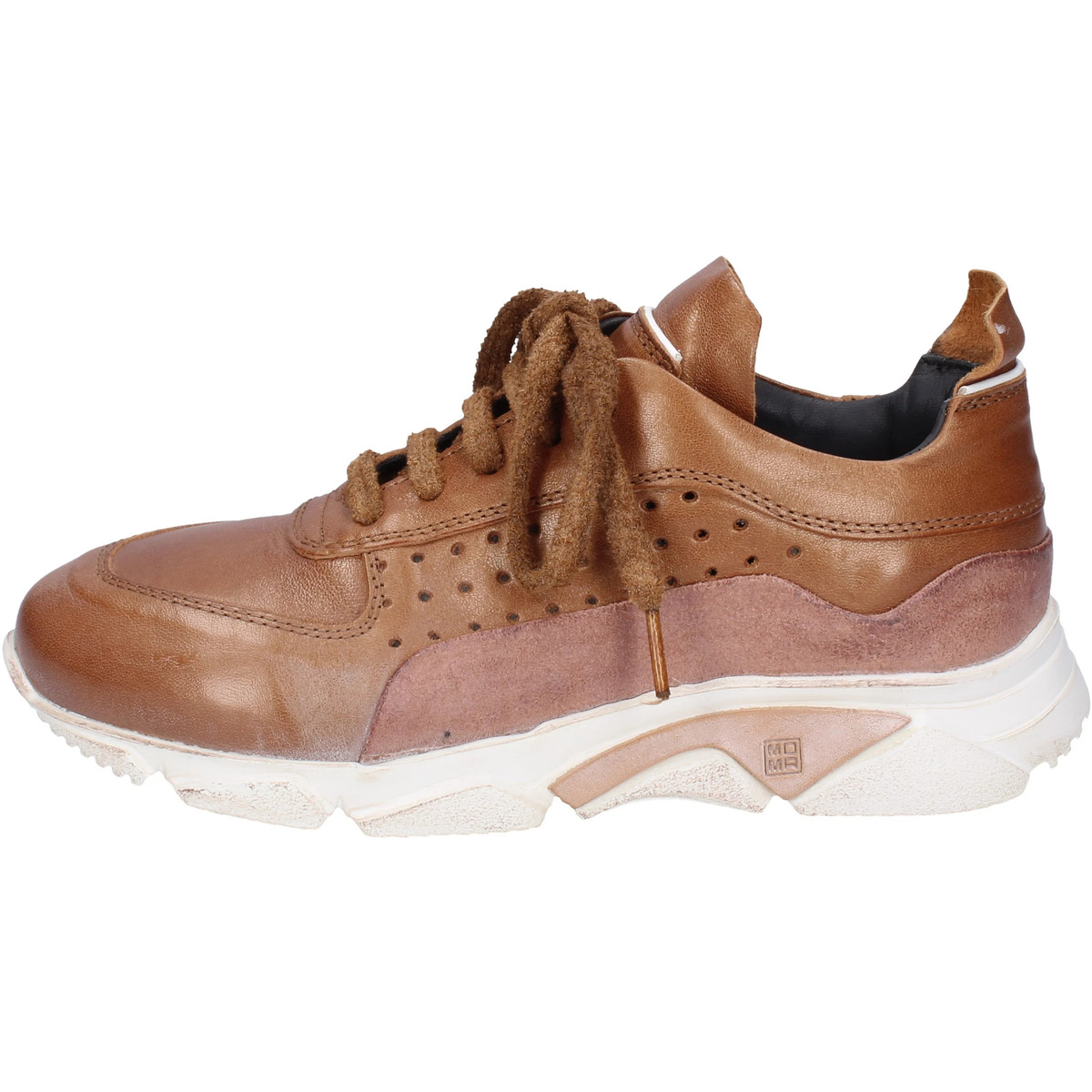 Shoes Women Trainers Moma BK477 Brown