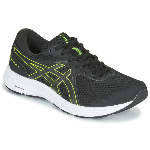 Shoes Men Running shoes Asics CONTEND 7 Black / Yellow