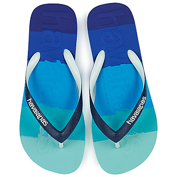 Shoes Flip flops Havaianas TOP LOGOMANIA MULTICOLOR Marine