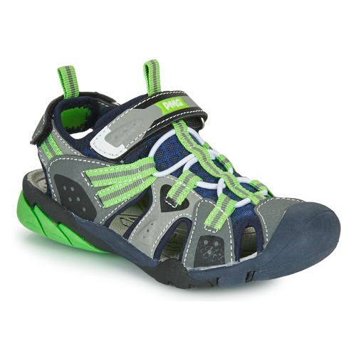 Shoes Boy Outdoor sandals Primigi ANATI Grey / Green