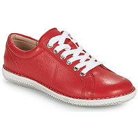 Shoes Women Low top trainers Casual Attitude OULETTE Red