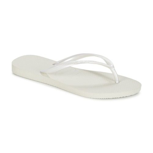 Shoes Women Flip flops Havaianas SLIM White