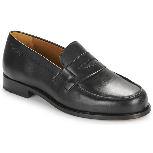 Shoes Men Loafers Pellet Colbert Veal / Black