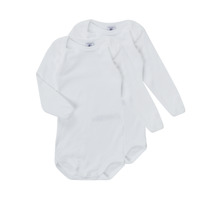 Clothing Children Onsie Petit Bateau TESSA White