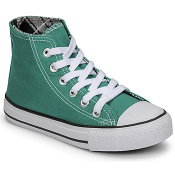 Shoes Children Hi top trainers Citrouille et Compagnie OUTIL Green