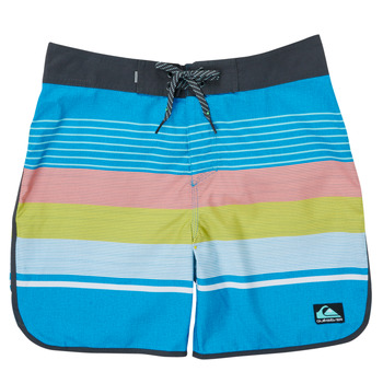 Clothing Boy Trunks / Swim shorts Quiksilver EVERYDAY SCALLOP Multicolour