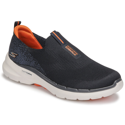 Shoes Men Slip-ons Skechers GO WALK 6 Marine