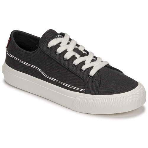 Shoes Women Low top trainers Levi's DECON LACE S Black