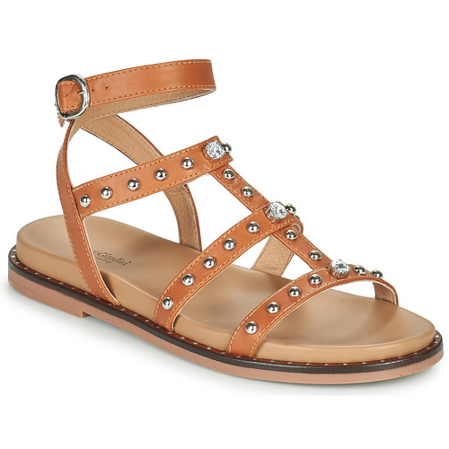 Shoes Women Sandals NeroGiardini E215521D-329 Brown