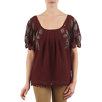 Clothing Women Short-sleeved t-shirts Lollipops POCAHONTAS TOP Bordeaux