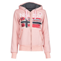 Clothing Women Sweaters Geographical Norway FARLOTTE Pink