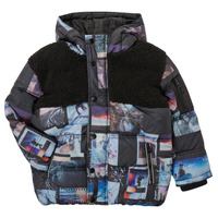 Clothing Boy Duffel coats Desigual CROQUETA Multicolour