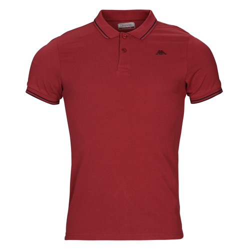 Clothing Men Short-sleeved polo shirts Kappa EZIO Red