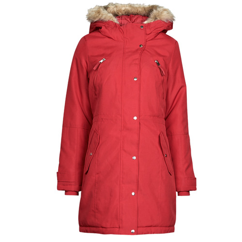 Clothing Women Parkas Vero Moda VMTRACK Red