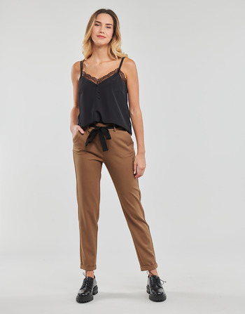 Clothing Women 5-pocket trousers Vero Moda VMKAYA Cognac