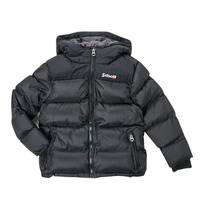 Clothing Children Duffel coats Schott UTAH Black