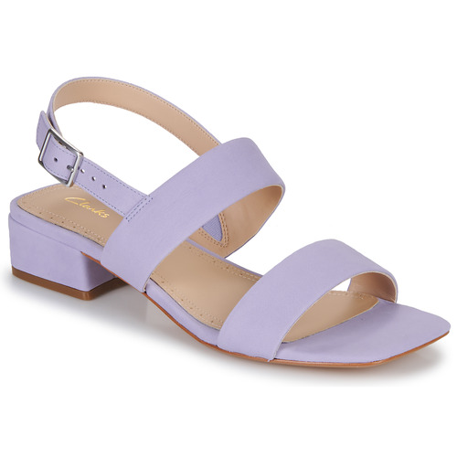 Shoes Women Sandals Clarks SEREN25 STRAP Purple