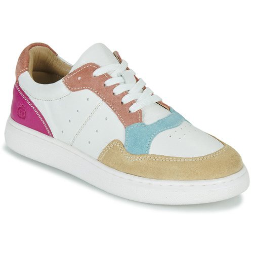 Shoes Girl Low top trainers Citrouille et Compagnie FITOS Yellow / Multicolour