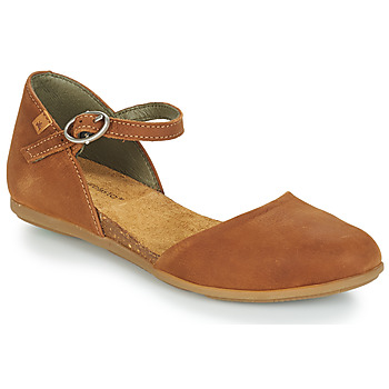 Shoes Women Flat shoes El Naturalista STELLA Brown