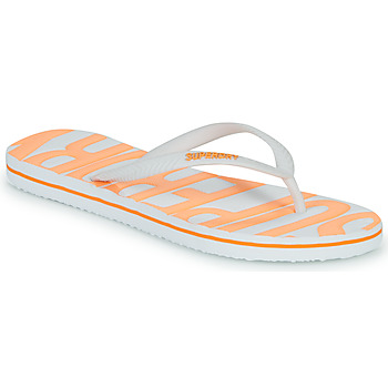 Shoes Women Flip flops Superdry VINTAGE VEGAN FLIP FLOP Orange / White