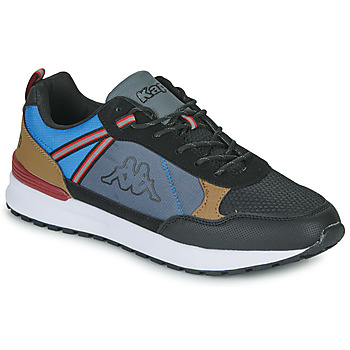 Shoes Men Low top trainers Kappa ANTOR Grey / Black / Blue