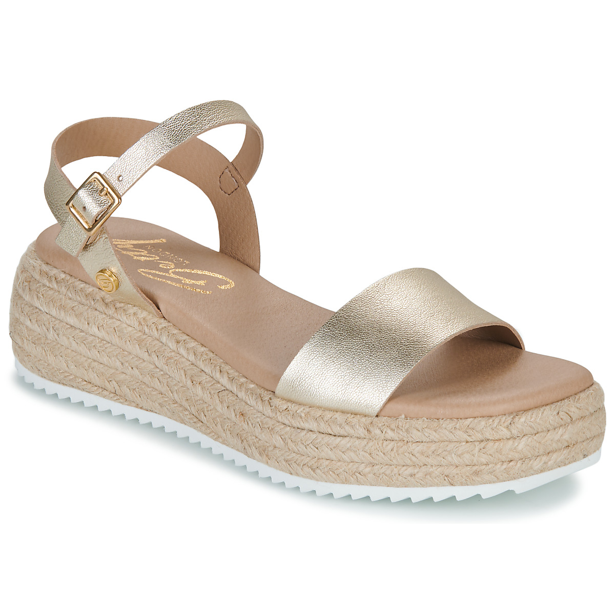 Shoes Women Espadrilles Betty London LUCIANA Gold