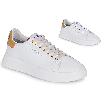 Shoes Women Low top trainers Serafini J.CONNORS White / Brown