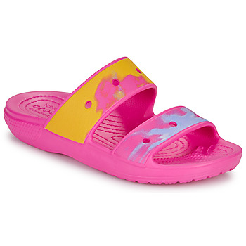 Shoes Mules Crocs ClassicCrocsOmbreSandal Pink / Orange