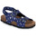 Shoes Girl Sandals Citrouille et Compagnie TOTIS Printed / Eyes / Blue