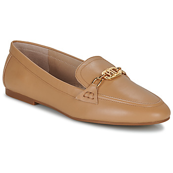 Shoes Women Loafers Lauren Ralph Lauren AVERI-FLATS-CASUAL Beige