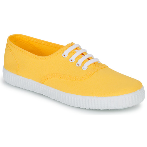 Shoes Children Low top trainers Citrouille et Compagnie KIPPI BOU Yellow