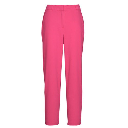 Clothing Women 5-pocket trousers Vero Moda VMZELDA H/W STRAIGHT PANT EXP NOOS Pink