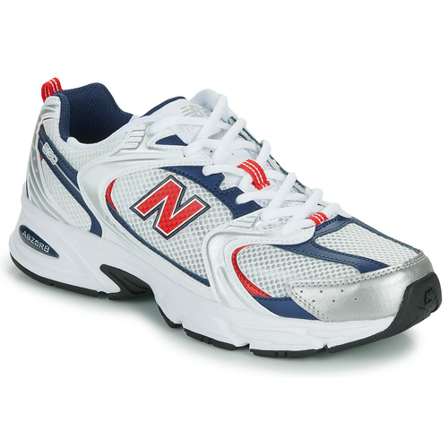 Shoes Men Low top trainers New Balance 530 White / Marine / Red