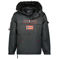 Clothing Boy Parkas Geographical Norway BRUNO Black