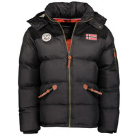 Clothing Boy Duffel coats Geographical Norway CELIAN Black