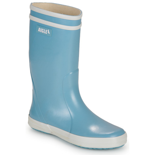 Shoes Children Wellington boots Aigle LOLLY POP 2 Blue / White