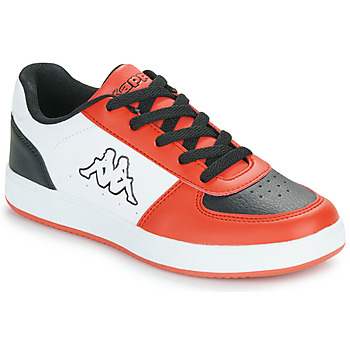 Shoes Boy Low top trainers Kappa MALONE JR LACE White / Black / Red