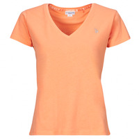 Clothing Women Short-sleeved t-shirts U.S Polo Assn. BELL Orange