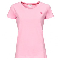 Clothing Women Short-sleeved t-shirts U.S Polo Assn. CRY Pink