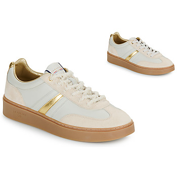 Shoes Women Low top trainers Serafini COURT Beige / Gold