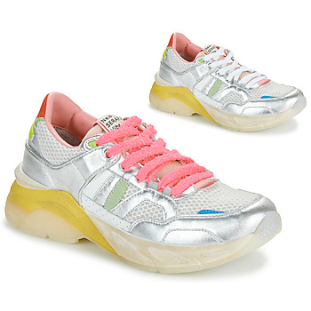 Shoes Women Low top trainers Serafini VIBE Silver / Multicolour