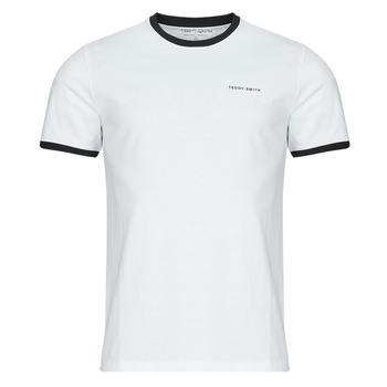 Clothing Men Short-sleeved t-shirts Teddy Smith THE-TEE 2 R MC White