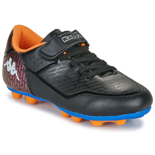 Shoes Boy Football shoes Kappa KOMBAT PLAYER EV FG KID Black / Blue / Orange