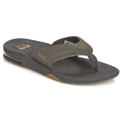 Shoes Men Flip flops Reef FANNING Brown