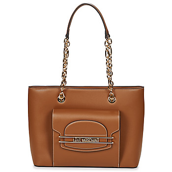 Bags Women Small shoulder bags Love Moschino INFINITY LOVE JC4344PP0 Brown